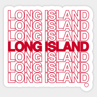 Long Island Thank You Sticker